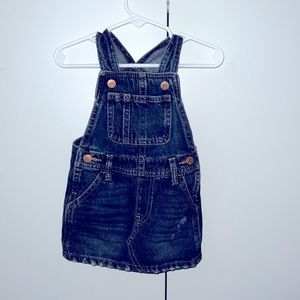 Baby Girl Old Navy Skirt Overalls